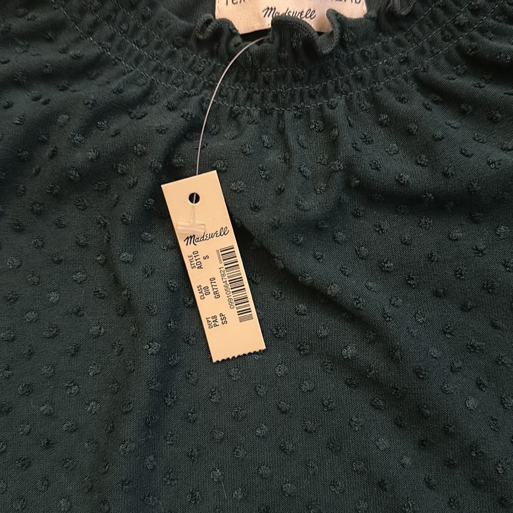 Madewell Texture and Thread Ruffle blouse - Picture 4 of 6